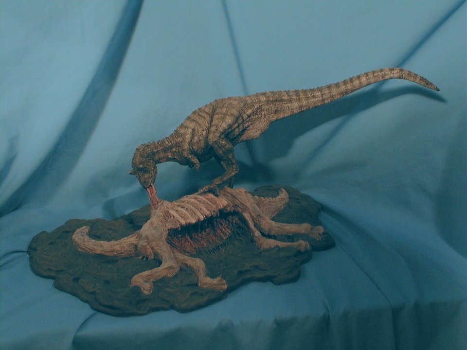 Carnotaurus with Sauropod prey base